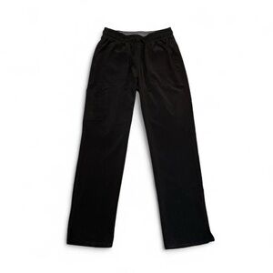 Scrubstar Black Scrub Pants Women’s Small Straight Leg Medical Uniform
